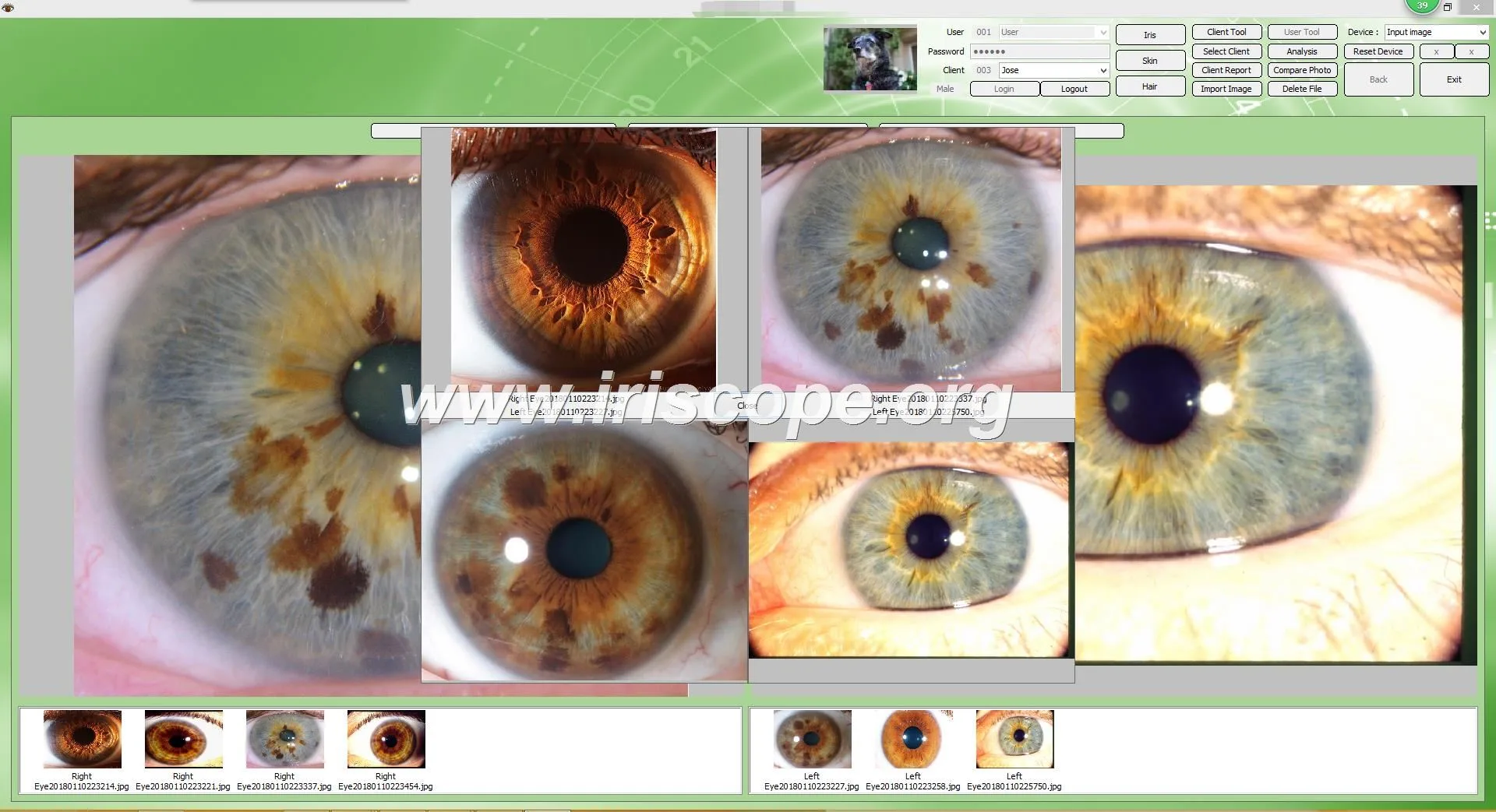 Cámara iridológica para ventana 781011mac os